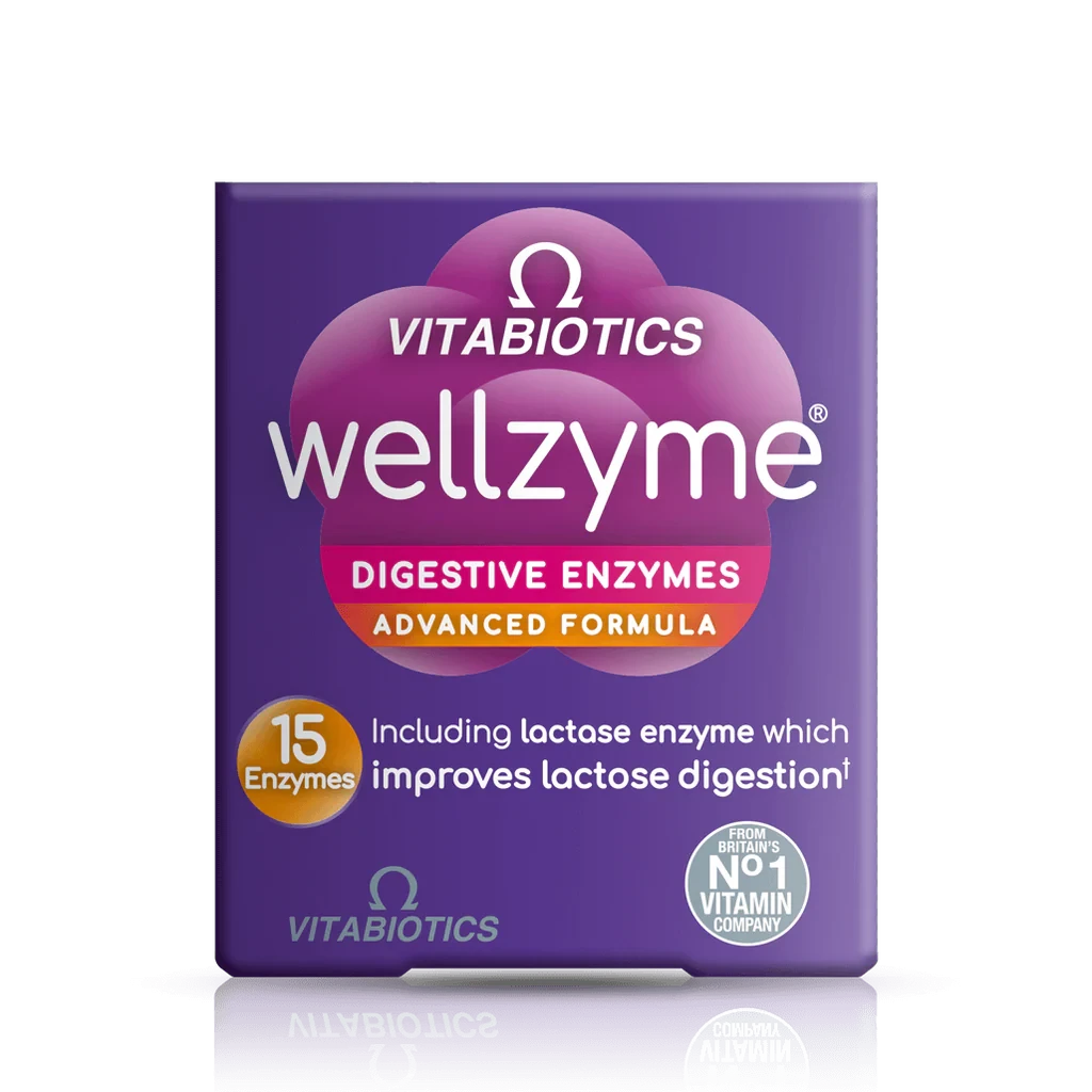 Vitabiotics Wellzyme Digestive Enzymes Advanced